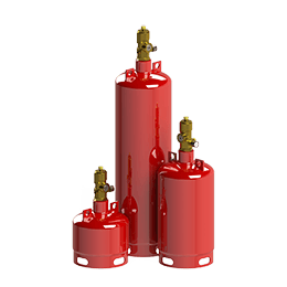 Система пожаротушения газового типа